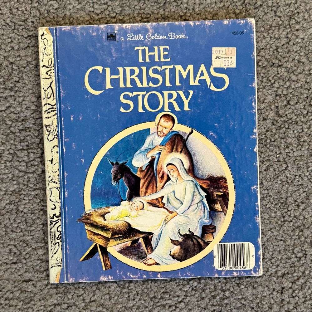 Little Golden Book Vintage 1952 The Christmas Story